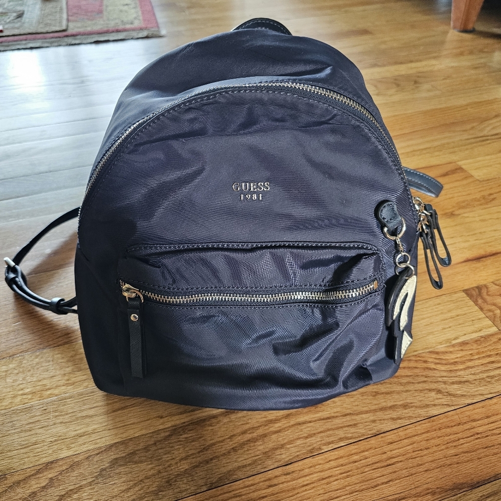 Guess Black Nylon Women's Backpack